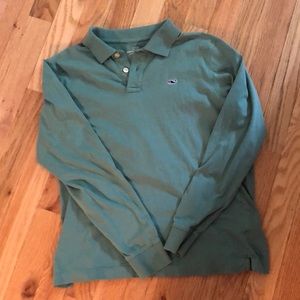 Boys Long-Sleeved Vineyard Vines Shirt